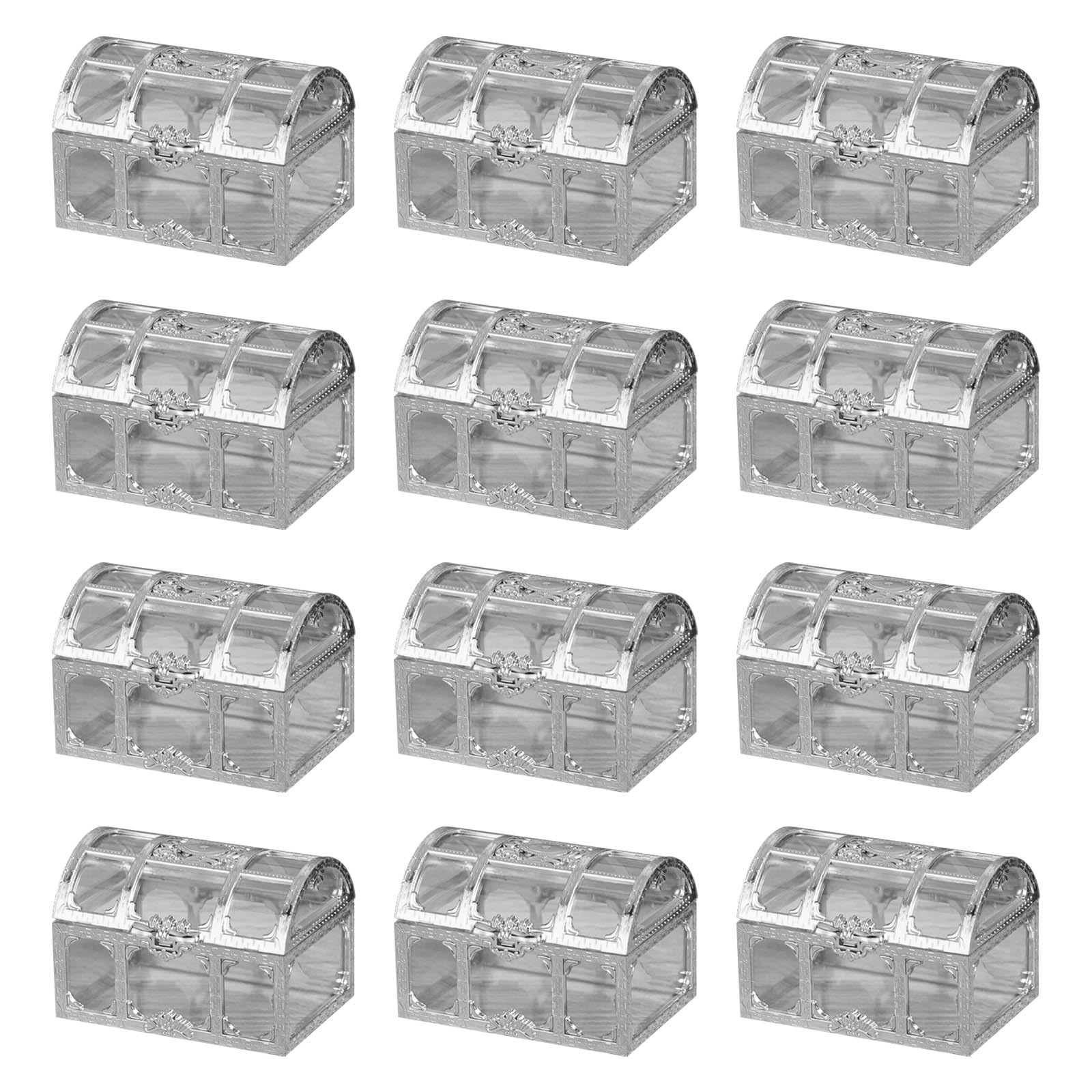 YROHGKPN 12Pieces Candy Boxes Small Treasure Box Candy Container for Baby Shower Birthday Wedding Decorations Jewelry Storage