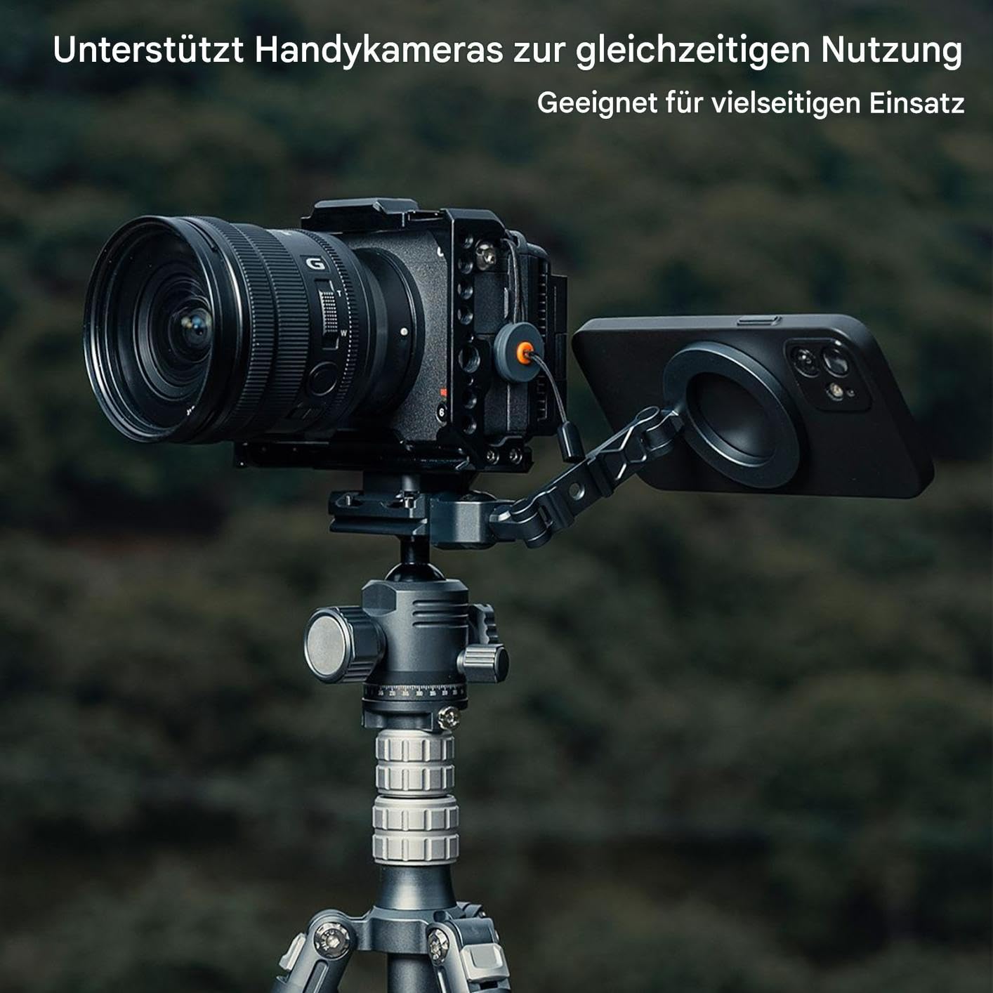 Soporte Magnético Para Móvil Brazo Ajustable Móvil Cámara Vlogging
