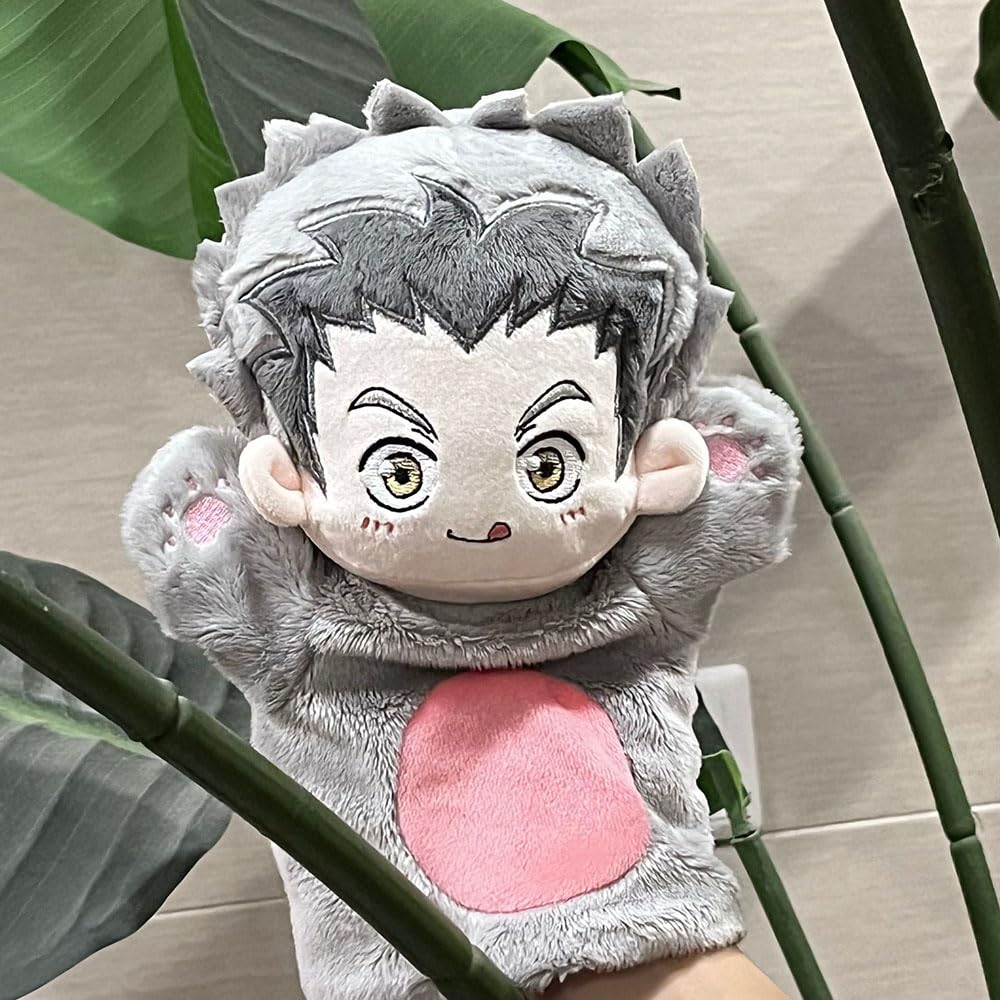 Amazon.co.jp: ハイキュー ぬいぐるみ パペット人形 日向翔陽 影山飛雄