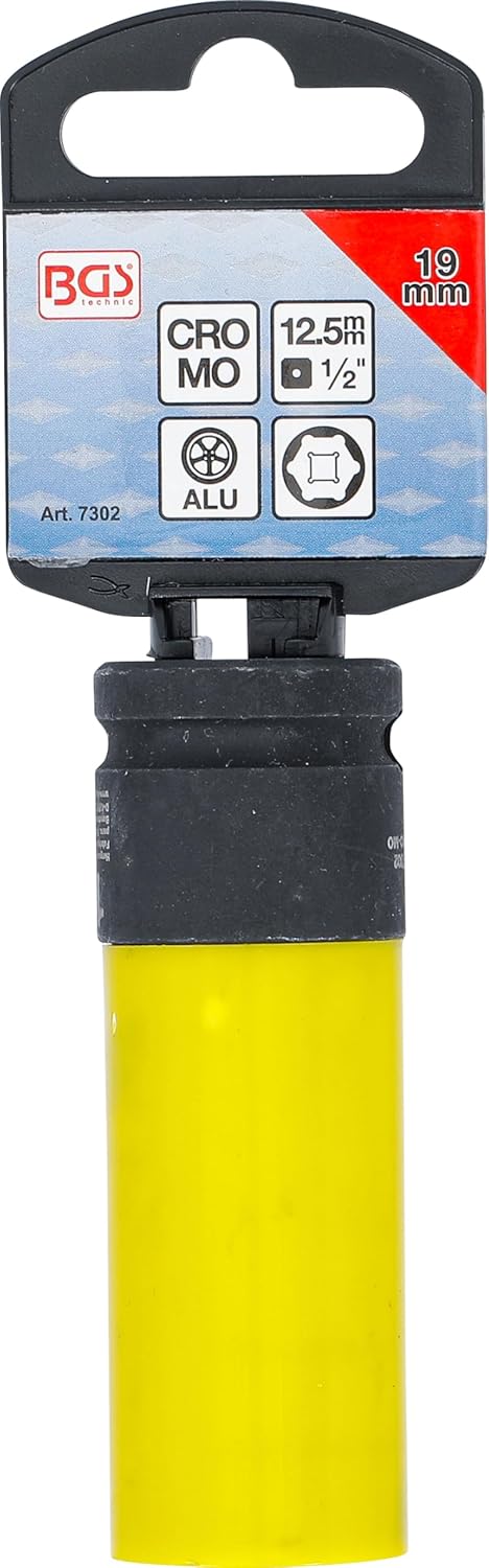 BGS 7302 | Protective Impact Socket | 12.5 mm (1/2") Drive | 19 mm