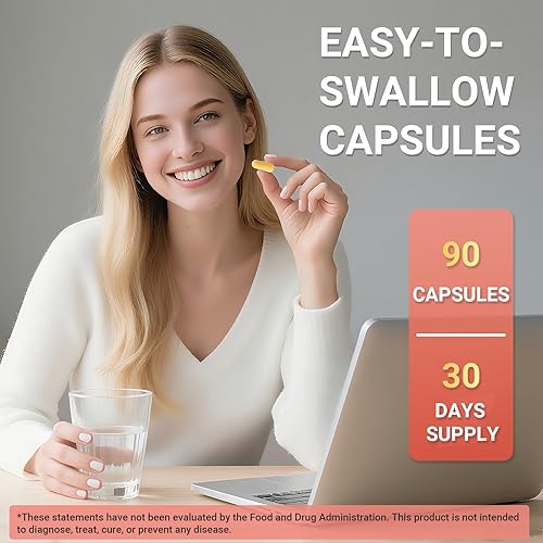 Miniatura 7 de Happy Saffron Supplements - Suplemento de extracto de azafrán 100% puro para el estado de ánimo, la concentración, el apoyo a la salud ocular,