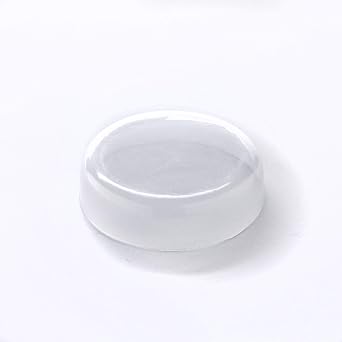 American Metalcraft LGMB68 PET Lid for Glass Milk Bottle Fits Model GMB6 & GMB8, One Dozen