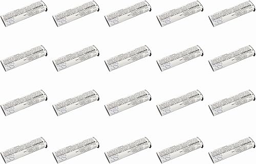 Paquete de 20 baterías XSP para Motorola 53871 CP100 Handie Pro XTN IDEN i500 KEBT082 MTRXU2100 MTRXU2600 MTRXV2100 Nextel I500 Plus Nextel I550