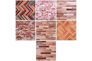 Toyvian Dollhouse Floor Sticker