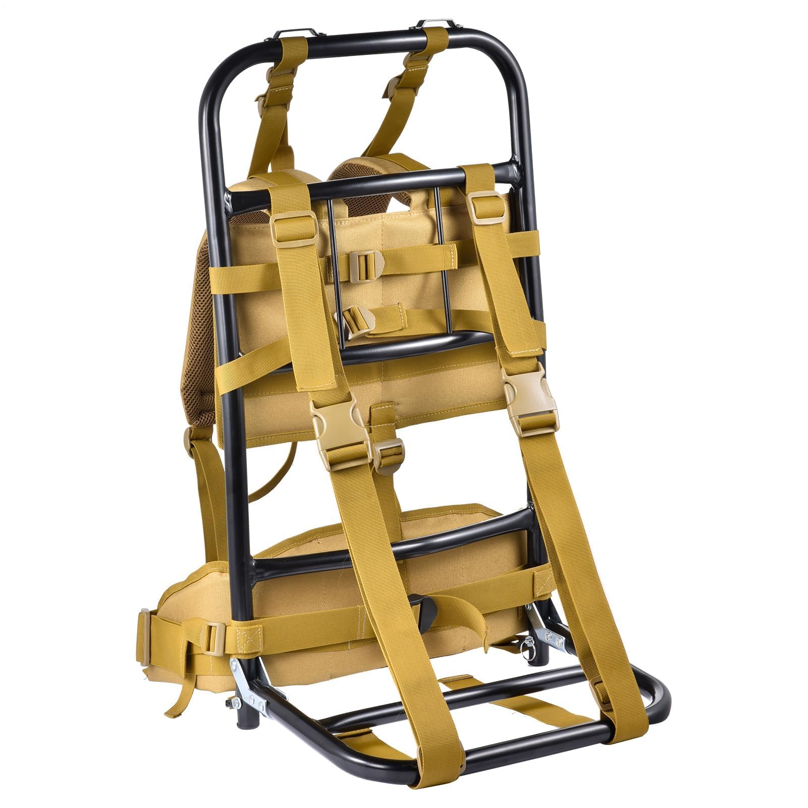 Sac à dos avec cadre extérieur de randonnée pliable charge 60 kg
