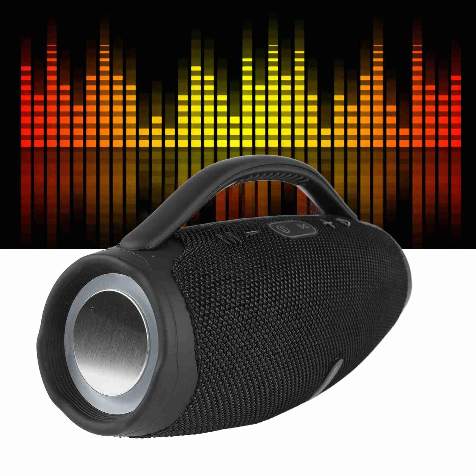Oumefar Altoparlante Impermeabile RGB Altoparlante Wireless Portatile Dal Suono Super Forte per Concerti All'aperto, Durata della Batteria 24 Ore, Materiale ABS (#1)