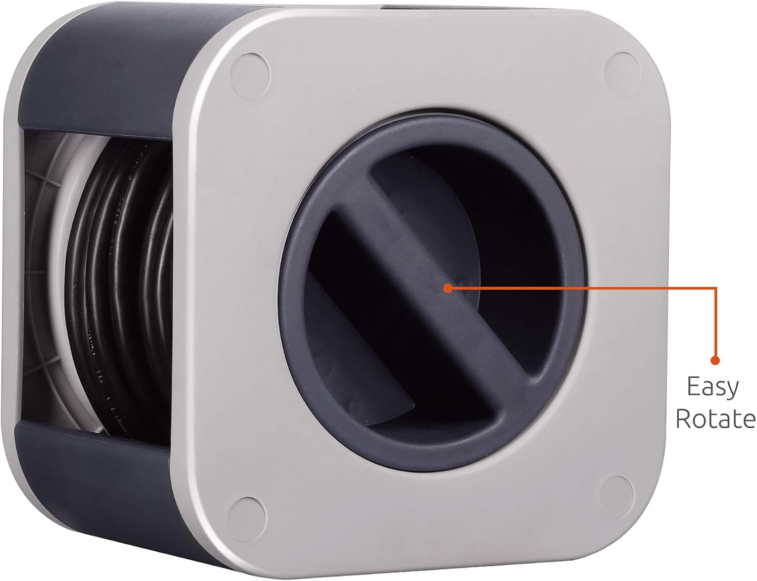 One-Day Sale: Up to 60% Off Link2Home Cord Reel 25 ft. Extension Cord 4 Power Outlets - 16 AWG SJT Cable