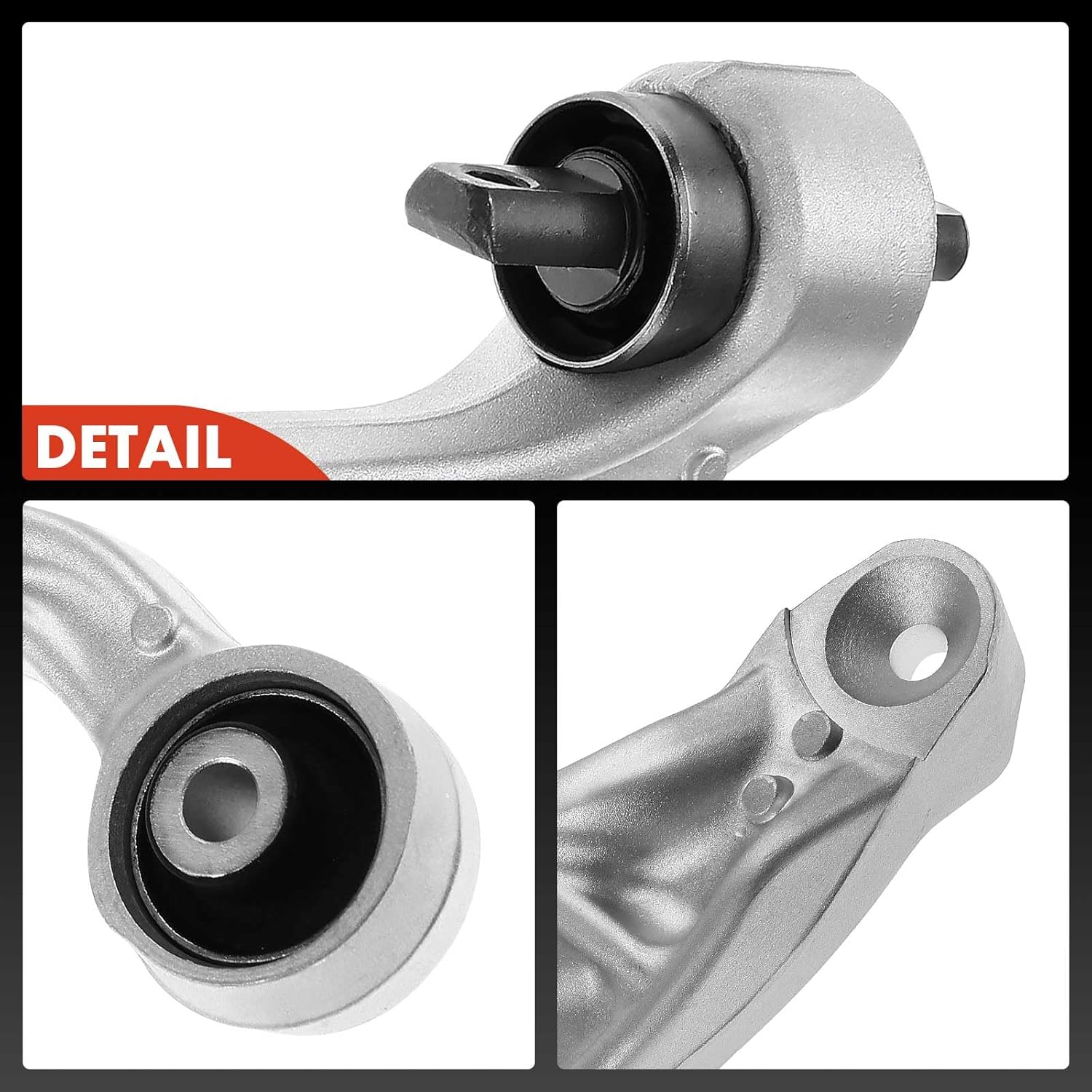 A-Premium Front Right Lower Control Arm, with Bushing, Compatible with Volvo V70 2001-2007, S60 2001-2007