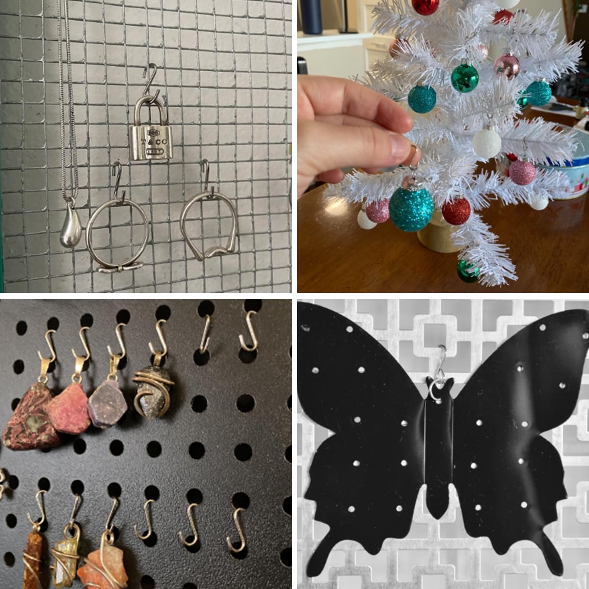 Mini S Hooks - Jewelry & Craft Hangers -7