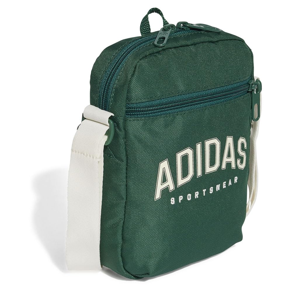 adidas Organizador unisex para adultos con estampado clásico, color verde