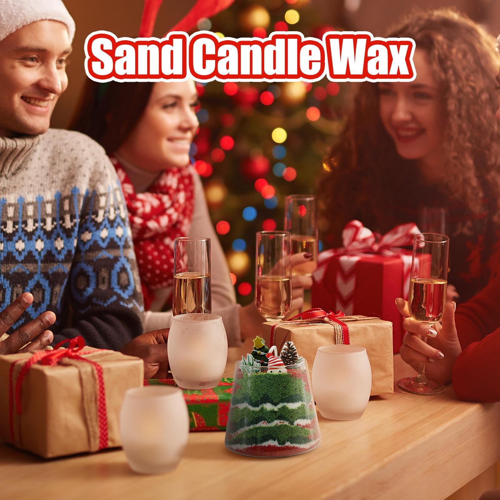 Velas Aromáticas para Hogar 14 Unidades Velas de Navidad en Forma de Árbol