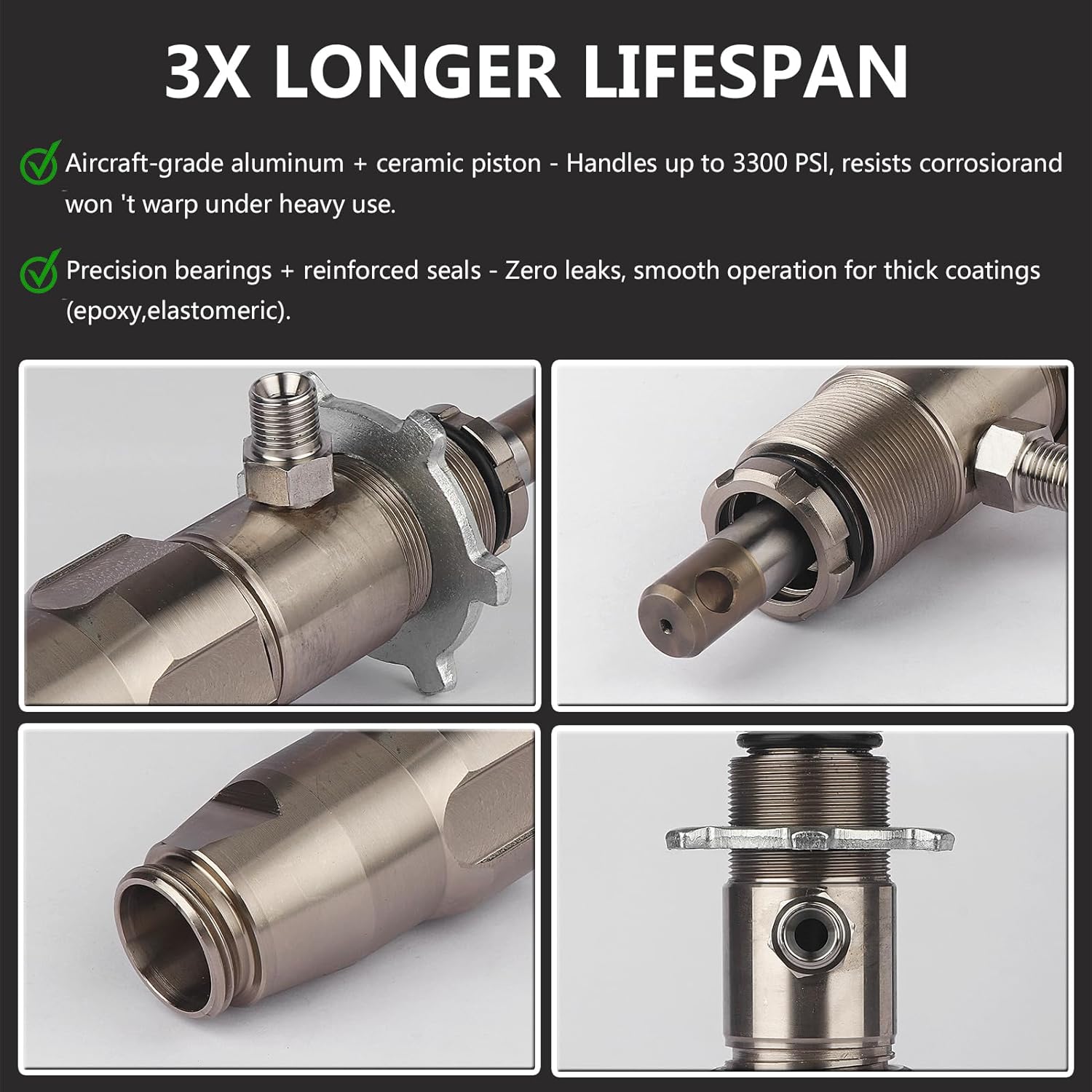 246428 Airless Spray Pump for Graco Ultra Max II 390 395 490 495 595 LineLazer 3400 Airless Paint Sprayer Replace 246-428 246428
