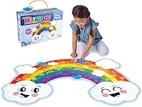 Vista 15 de Peaceable Kingdom Rompecabezas de unicornio brillante para el piso, 1 EA