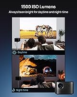 Vista 3 de XGIMI Proyector Horizon Pro 4K, 1500 lúmenes ISO, proyector de películas Android TV 10.0 con altavoces Harman Kardon integrados, proyector de cine