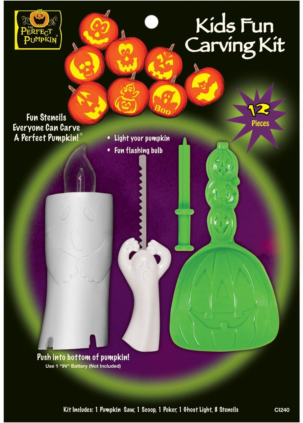 The Perfect Pumpkin Kids Fun Carving Kit