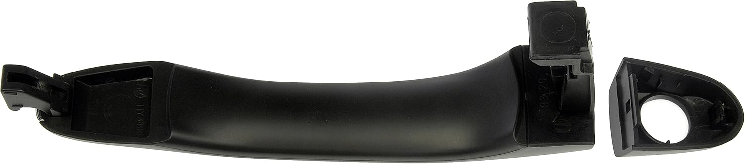 Dorman 81946 Exterior Door Handle Compatible with Select Hyundai Models, Black With Chrome Insert