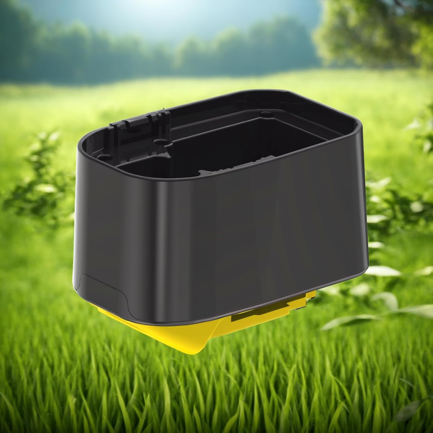 Adapter for DeWalt 20V MAX Tools (Not 18V Ni-CD) - Compatible with Ryobi 18V Batteries for Powering (No Charging Function) - Black-Yellow, 1 Adapter