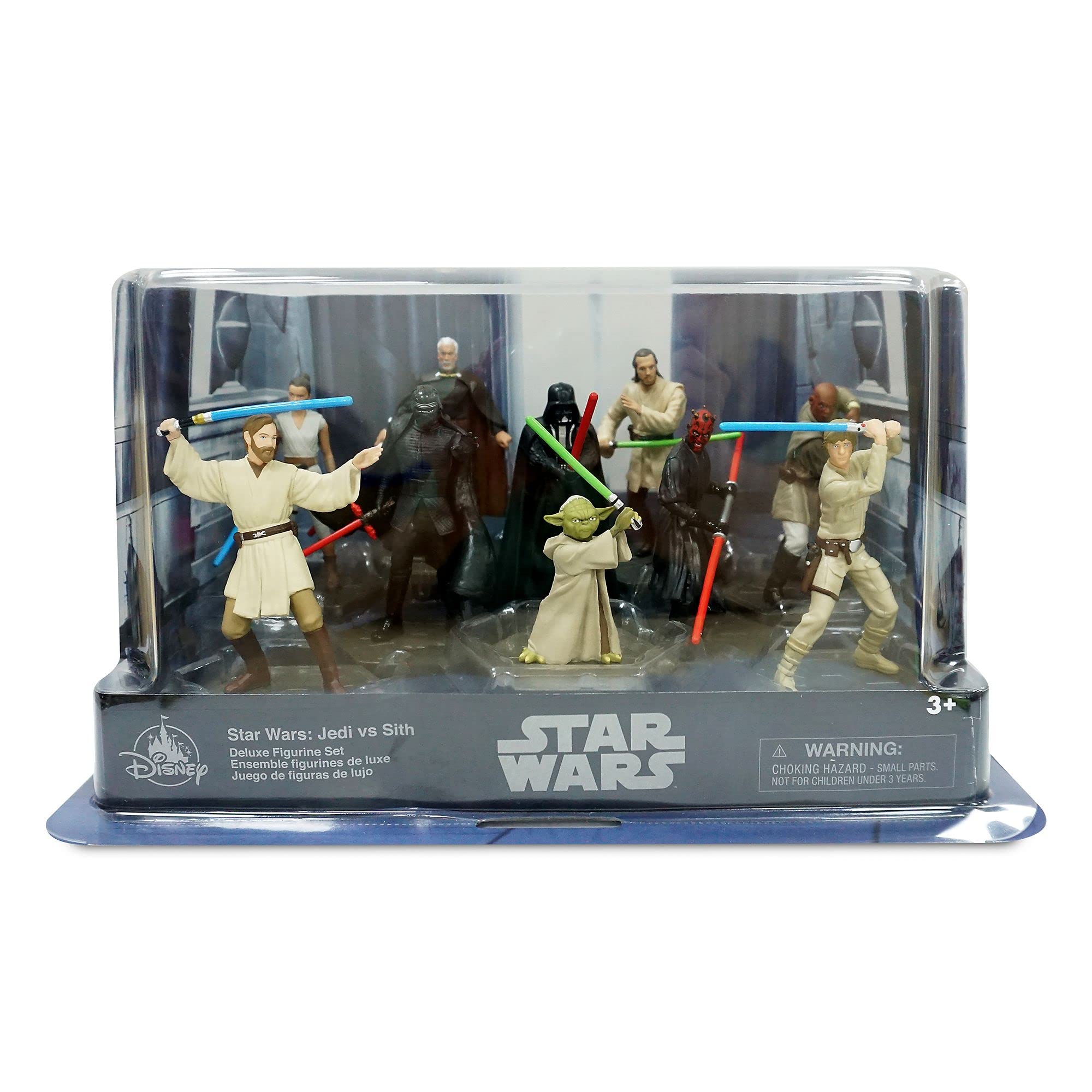 Disney Store Star Wars Jedi vs Sith Deluxe Figurine Playset