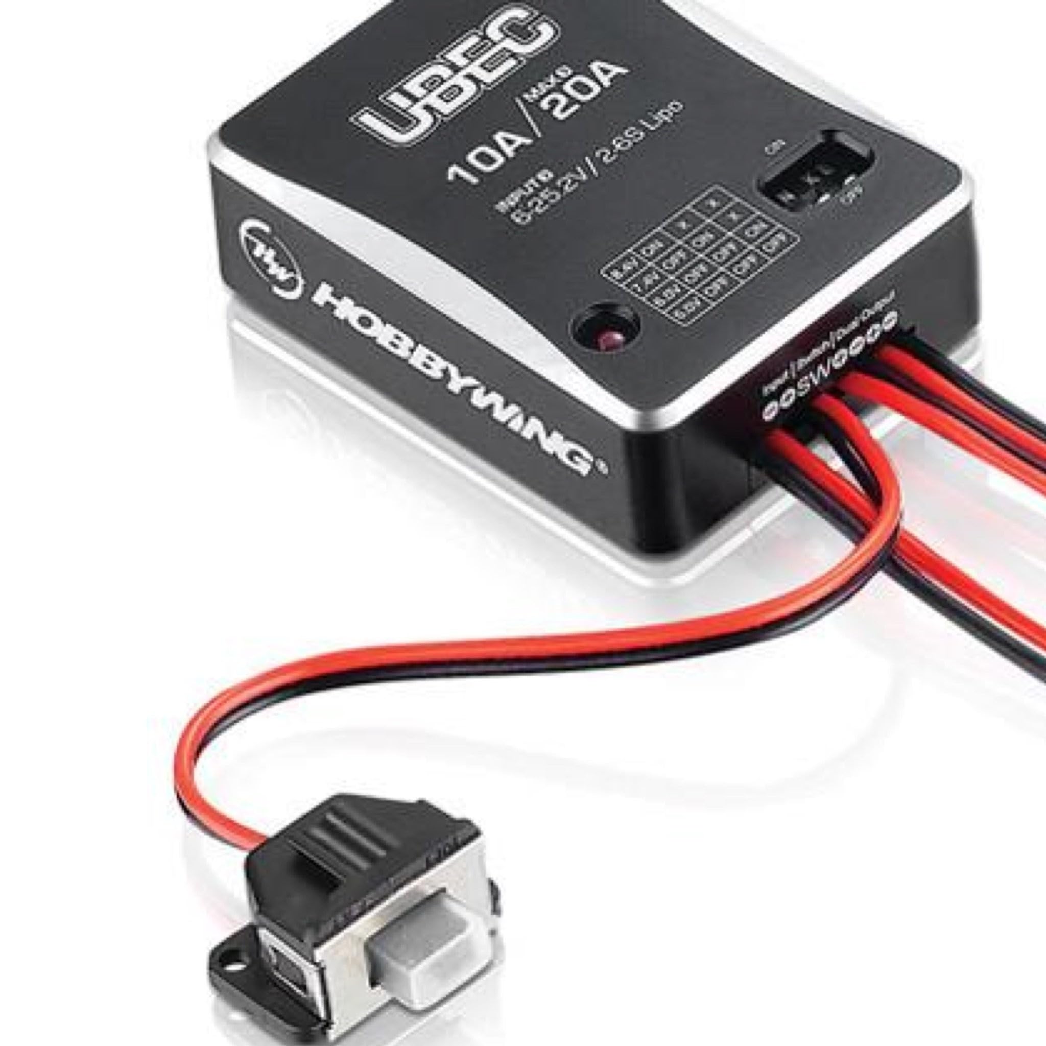 Hobbywing Ubec 10a (2-6S) V2 Car