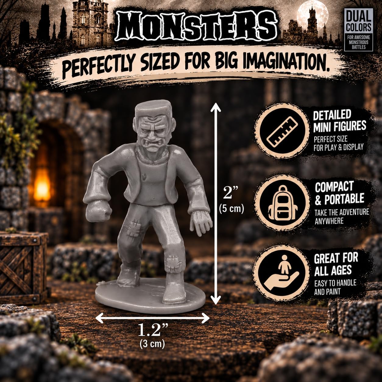 Amazon.co.jp: SCS Direct ハロウィン モンスター アクション