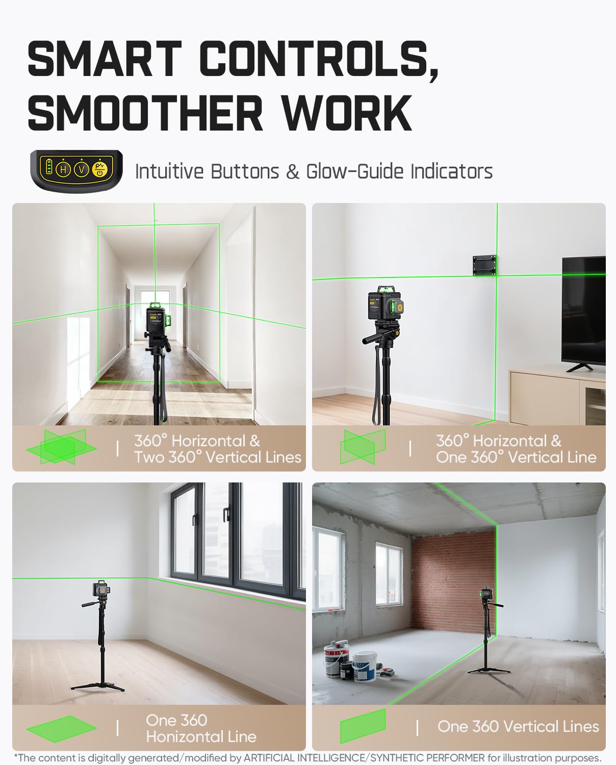 Fanttik D12 Ace Laser Level - 3x360° Self-Leveling -5