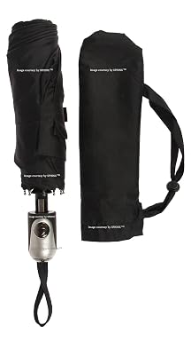 SPHINX 3 fold fully automatic Umbrella - Water proof/Wind proof (Choose color) (Black)