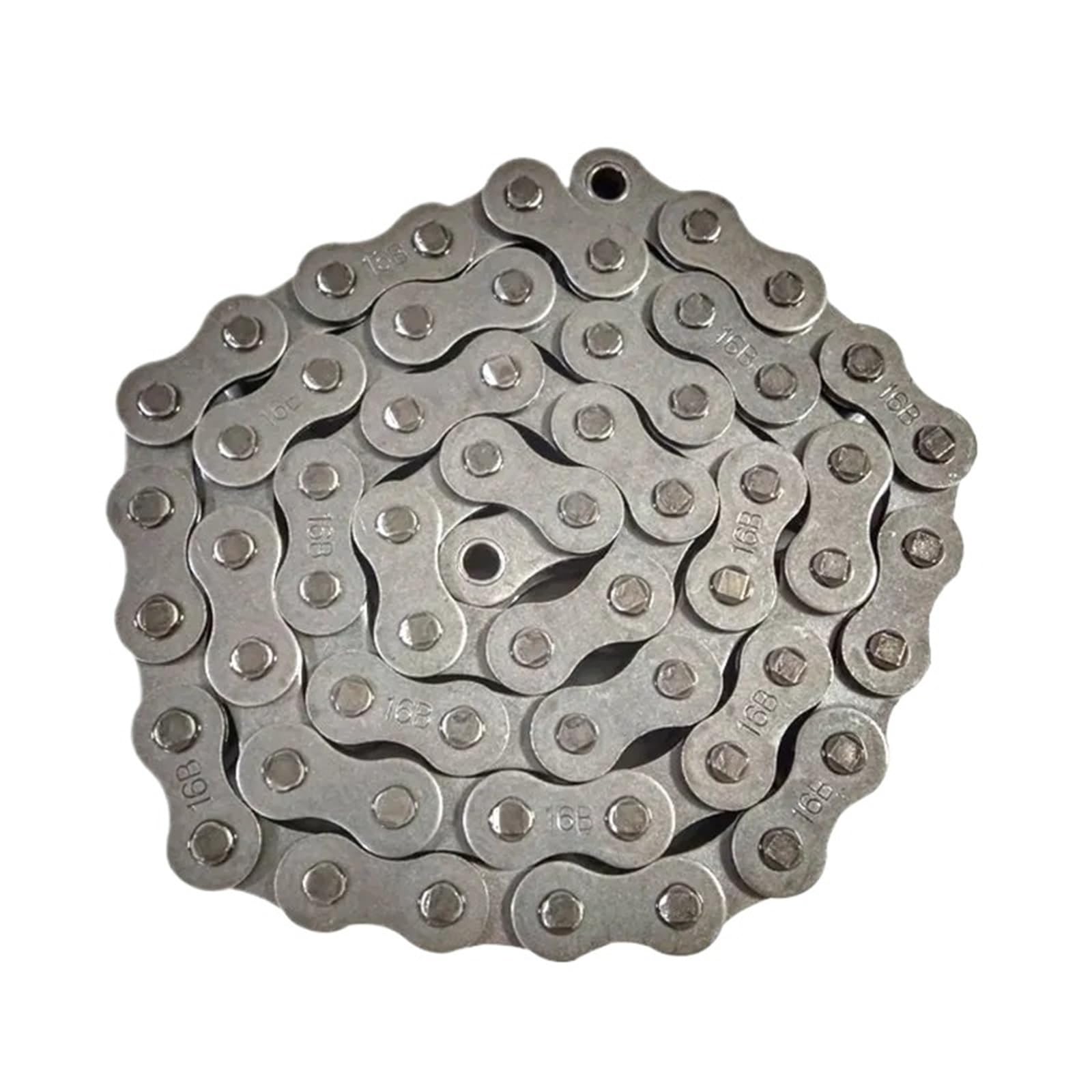 Rollenkette Aus Kohlenstoffstahl Simplex-Rollenkette 04C 05B 06B 08B 10A 12A 16A einreihige Antriebskette aus Kohlenstoffstahl for die Übertragung von Industriemaschinen(08B-1-120L-1.5m)