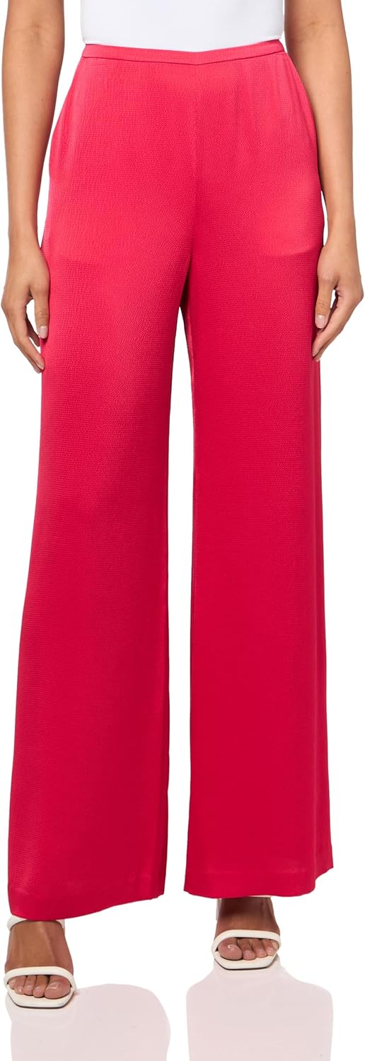 Trina Turk Women's Satin Wide Leg Pant