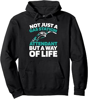 Fueling - Service Convenience Gas Station Attendant Pullover Hoodie