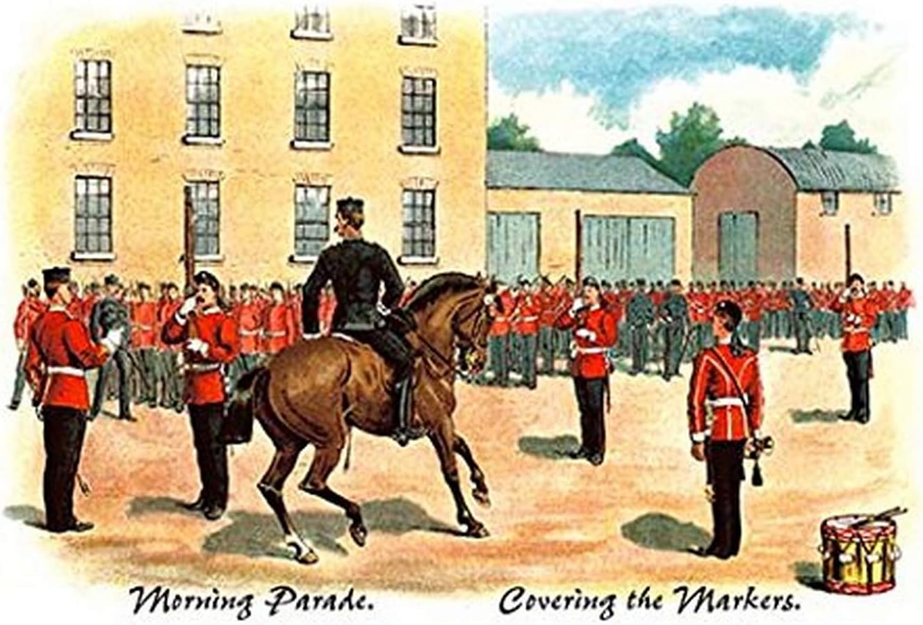 Buyenlarge Morning parade: Covering The Markers - Gallery Wrapped 28"X42" canvas Print., 28" X 42""