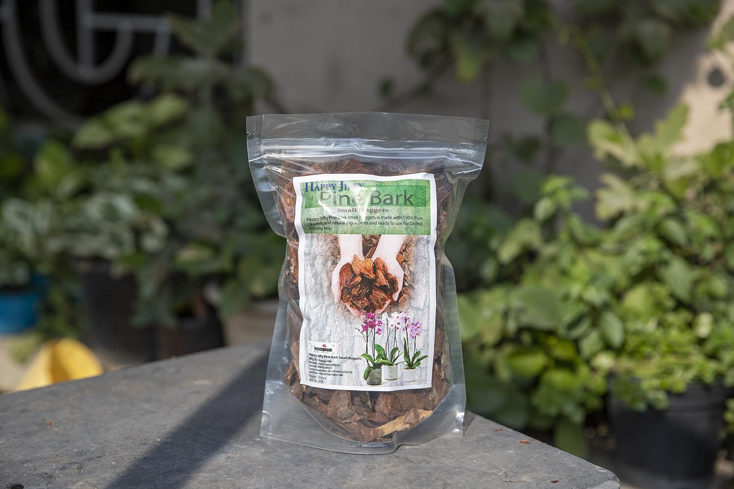Happy Jiffy Pure and Natural Pine Bark Chips. Dry and Aged Pine Bark Ideal for Areal Rooted Orchid. (B0D17BX4SY) Amazon Price History, Amazon Price Tracker