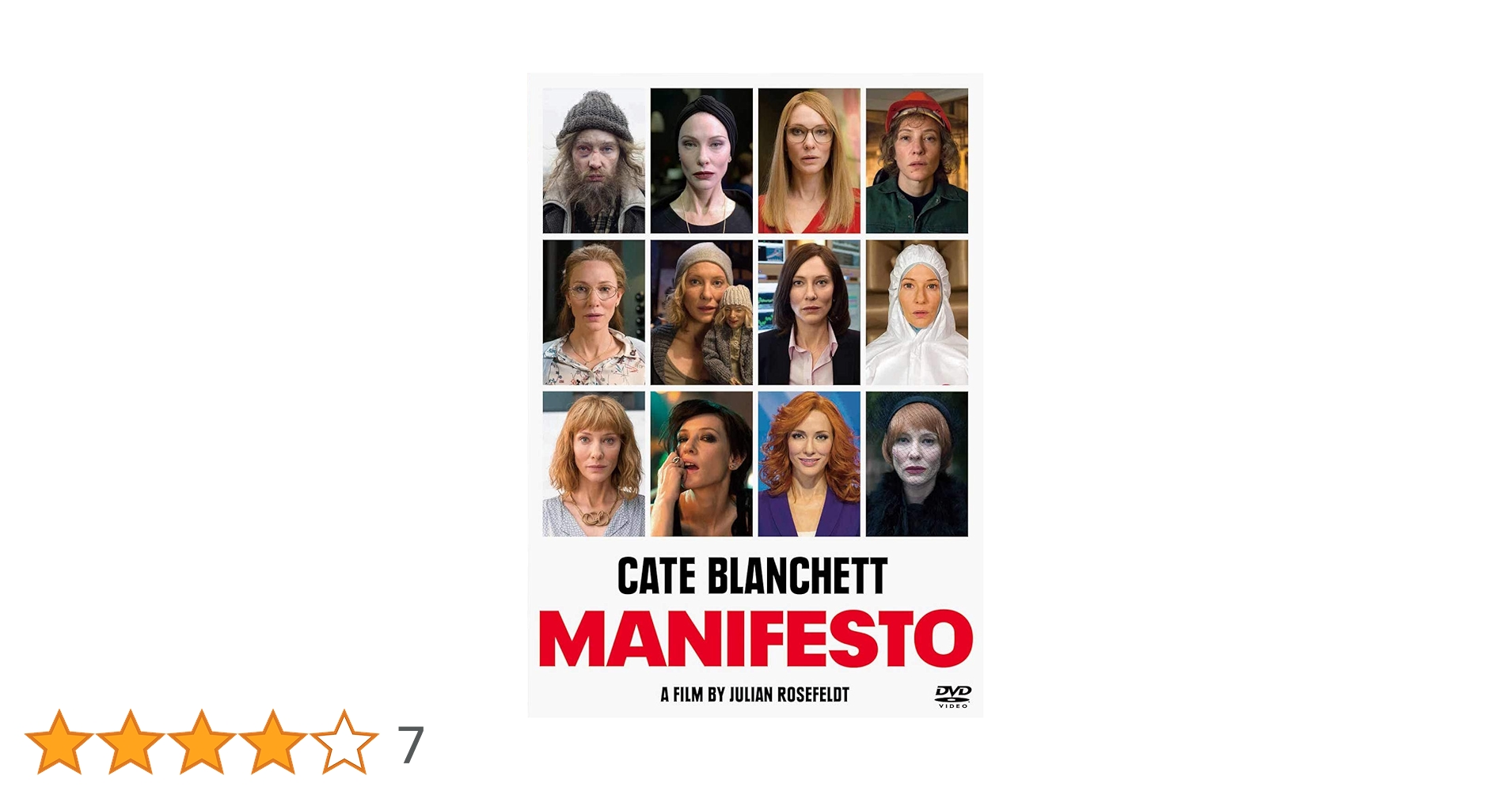 Amazon.co.jp: マニフェスト ケイト・ブランシェット主演 [DVD