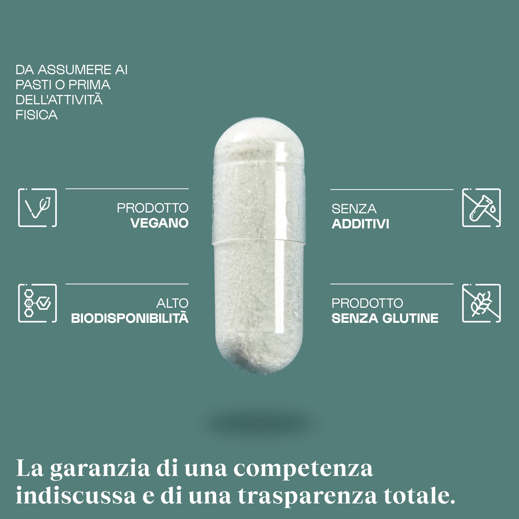L-citrullina pura al 100% | Qualità brevettata BioKyowa - Per Anabolismo e Congestione Muscolare - Aminoacido Vegano - Senza Malati né OGM - Fitness Sport | Nutrimuscle | 90 capsule