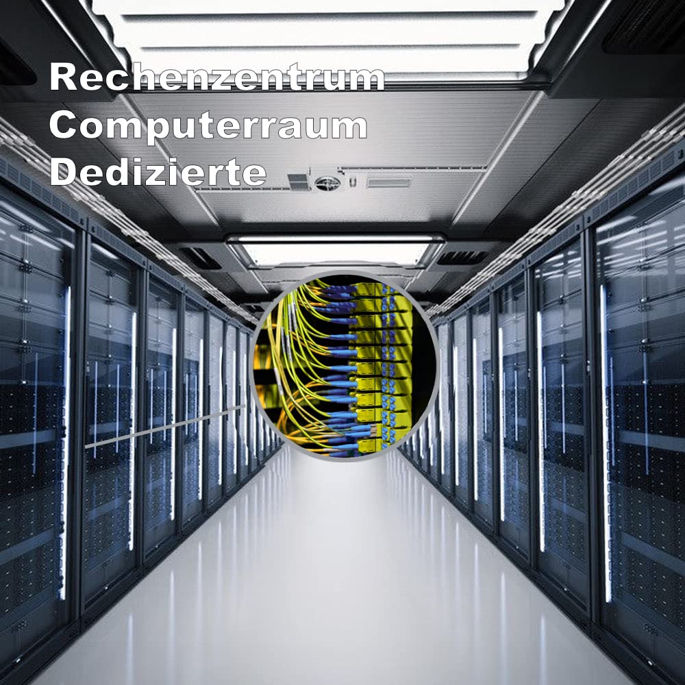 FLYPROFiber Câble Patch En Fibre Optique OS2 LC Vers LC 100 M | Options De Longueur : 0,2 M à 200 M, 1 G/10 Go Monomode LC-LC 9/125 Um SMF-LC Câble LSZH 100 M