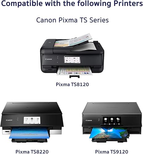 Miniatura 4 de Arthur Imaging Cartucho de tinta de repuesto compatible para Canon PGI-280XXL CLI-281XXL PGI 280 XXL CLI 281 XXL, uso con PIXMA TS9120 TS8120 TS8220