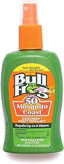 Mosquito Coast Bug Spray Insect Repellent + Sunscreen SPF 50, Pump Spray 4.7 Fl Oz