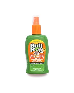 Bullfrog Mosquito Coast Bug Spray Insect Repellent + Sunscreen SPF 50, Pump Spray 4.7 Fl Oz
