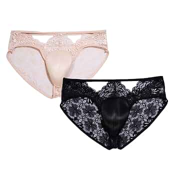 Amazon.co.jp: 男性女装トランスジェンダーセクシーな花柄レース