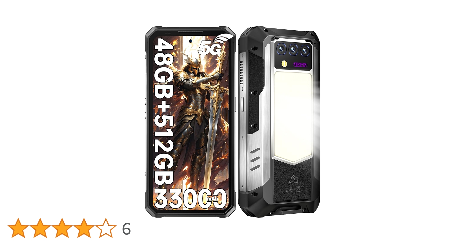 Amazon | OUKITEL WP100 TITAN 5G SIMフリー スマホ 本体