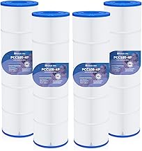 Future Way CCP420 Pool Filter Cartridges Replacement for Pentair Clean & Clear Plus 420, Replace Pentair R173576, Pleatco PCC105-PAK4, 420 sq.ft, 4-Pack