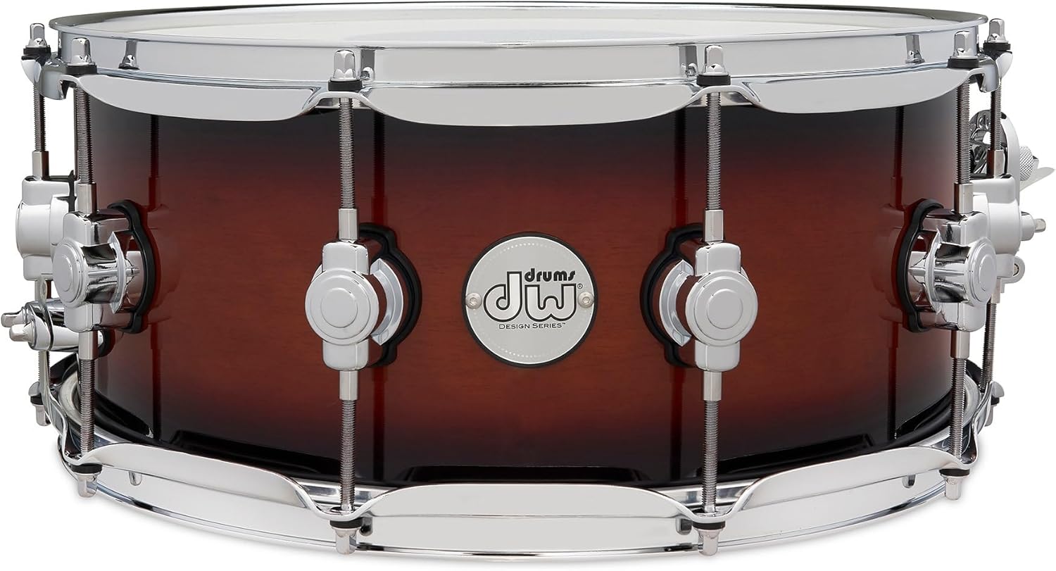 DW Design Series Snare Drum - 6 x 14-inch - Tobacco Burst
