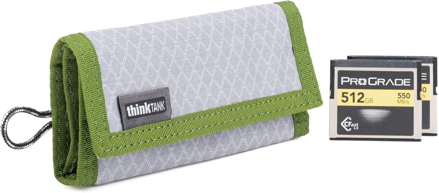 Think Tank Secure Pixel Pocket Rocket V2 Folding Wallet for Multiple Card Sizes (Highland Green)