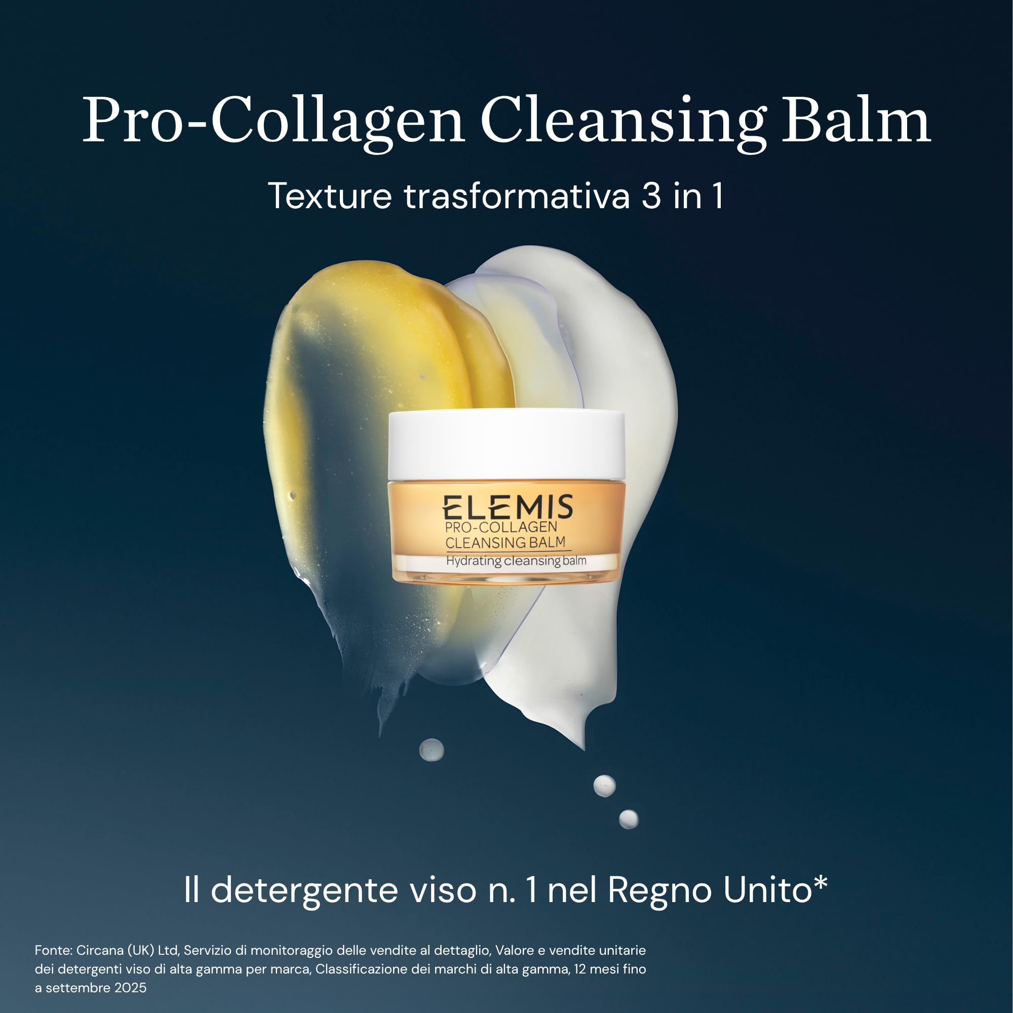 ELEMIS Cleanse & Hydrate Cofanetto Regalo Donna, Kit Skincare Viso Completto - Burro Struccante, Crema Viso Idratante Antirughe al Collagene & Crema Viso Notte Vitamina C
