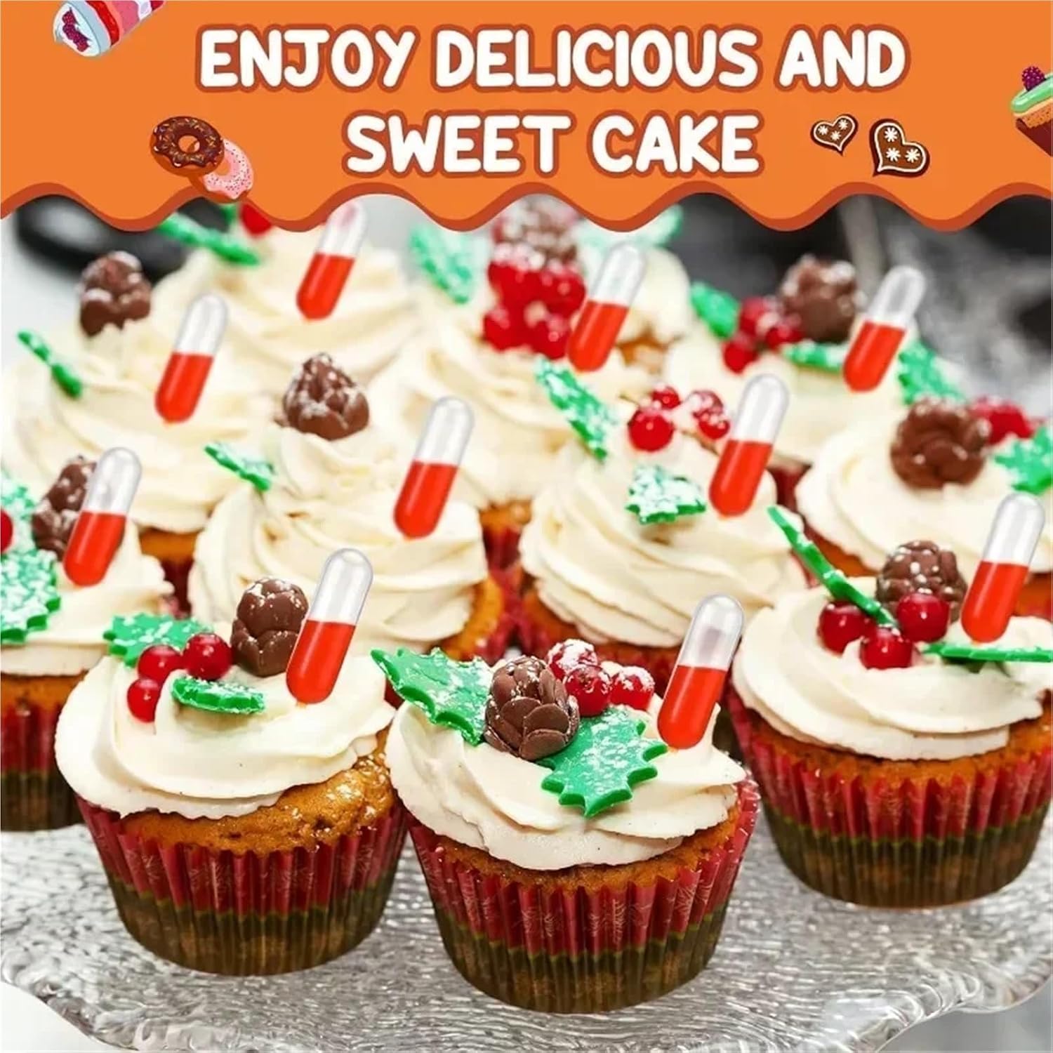 Cupcakes Pipettes 500 Pcs Dessert Filling Squeezer Mini Dropper Macaron Flow Jam Straw 4ml Disposable Paper Baking Tools