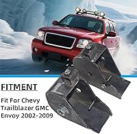 Vista 2 de Kit de reparación de soportes de brazo trasero superior soldado compatible con Chevy Chevrolet Trailblazer GMC Envoy