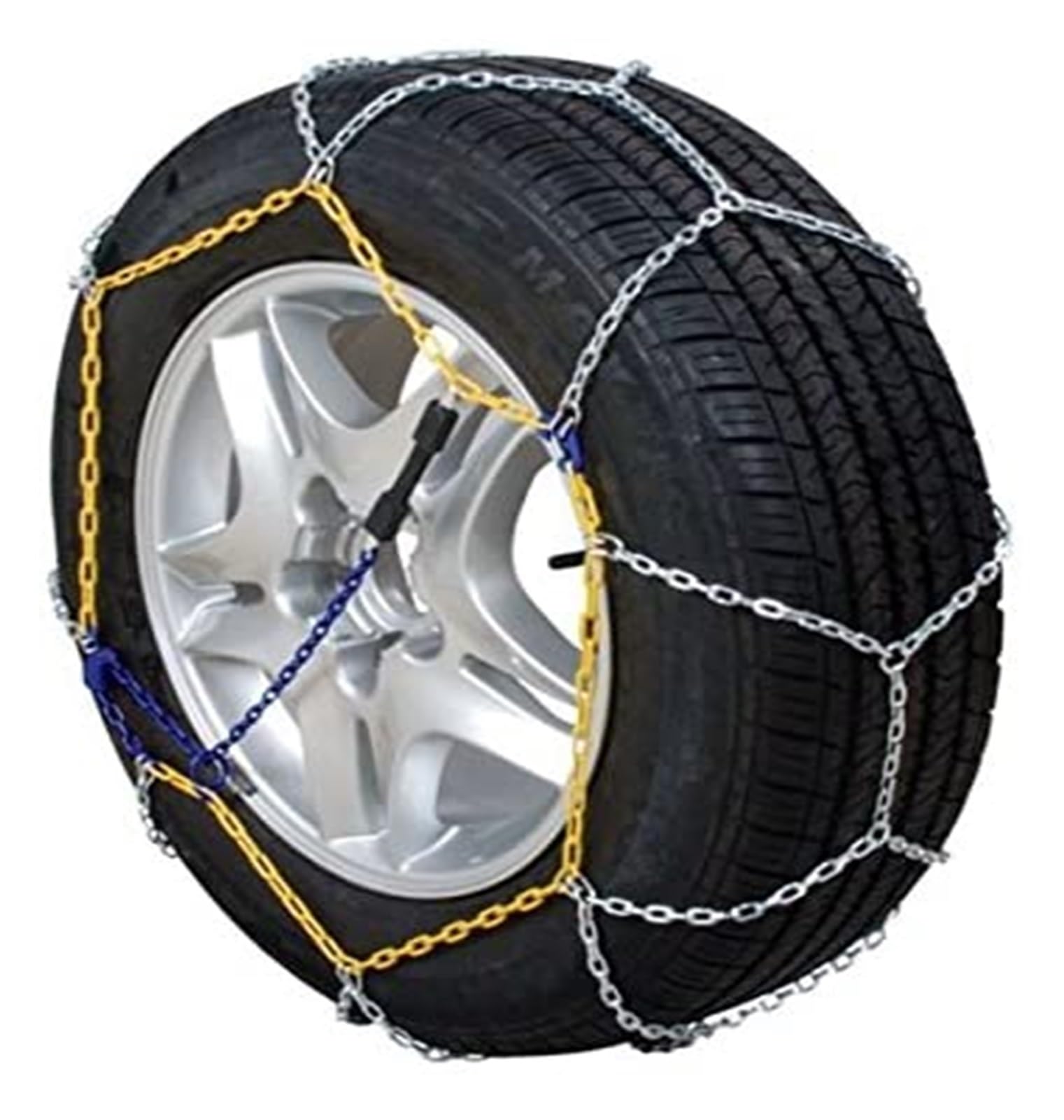Cadenas de nieve 9 mm tamaño 020 para viajar seguro en invierno coche