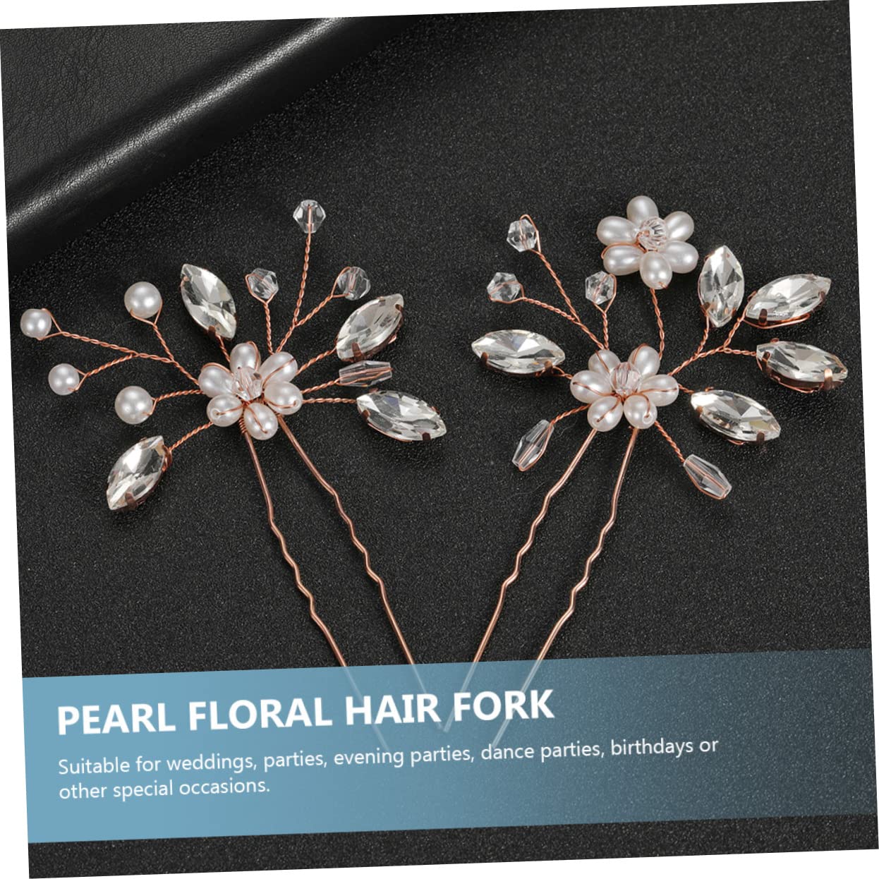 Healeved 10piezas Horquillas De Novia Perlas De Accesorios Para Peinados Nupciales Elegantes y Ligeras Para Bodas y Damas De Honor