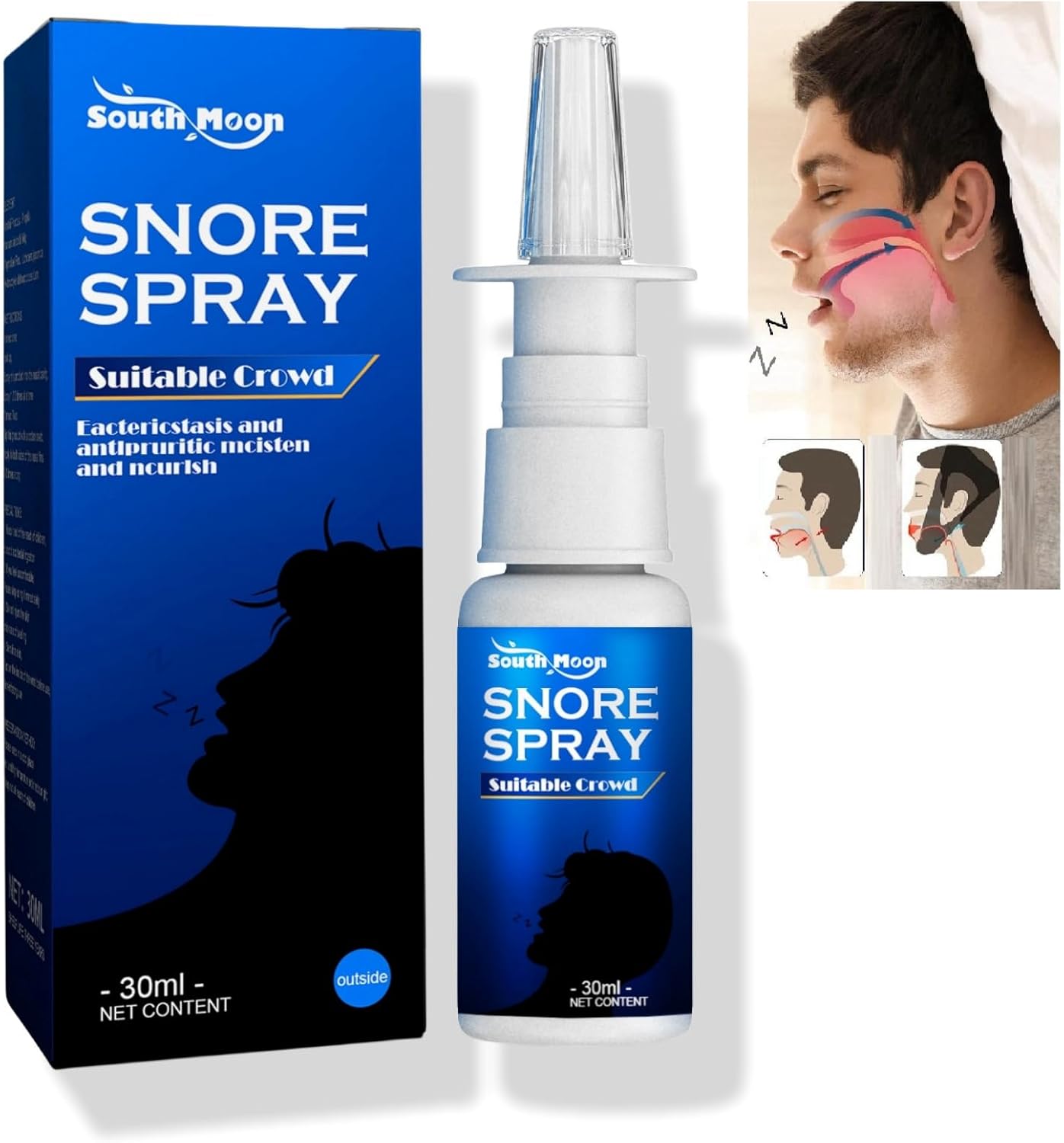 Anti Snoring Spray,Stop Snoring Spray,Snore Spray,Anti Snore Nasal
