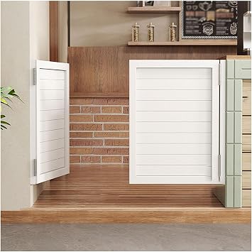 Solid Wood Swing Door, Saloon Doors, Cafe Door, Cowboy Doors with Hinge, Auto Close, for Hallway Kitchen Doorway Bar Single Door/Double DoorSize35.4"X35.4",ColorDouble Door