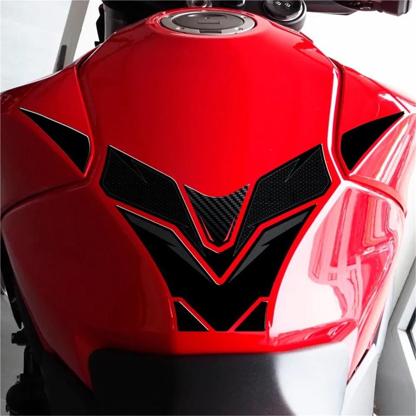 Motorrad-Tankpad-Set Für Für CB1000 Für Hornet SP 2025, Seitliche Tankpads Tankschutzhauben(Gelb,X-1)